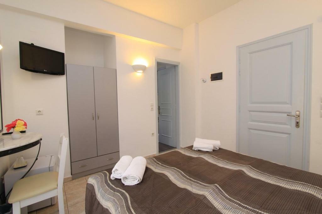 Sea Side Beach Hotel Kamari  Bagian luar foto