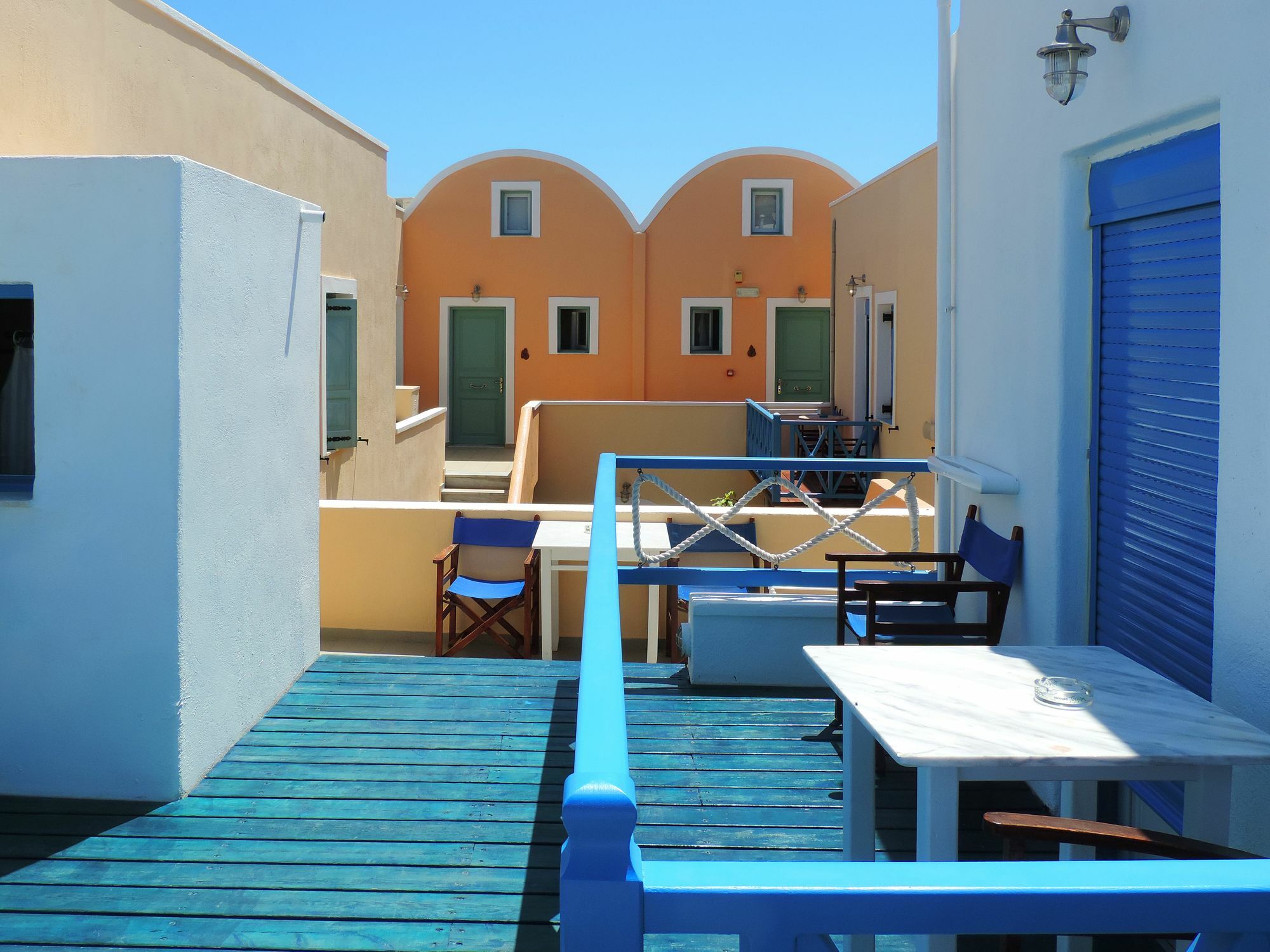Sea Side Beach Hotel Kamari  Bagian luar foto